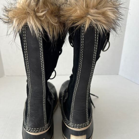 Sorel Joan of Arctic, black and cream - Picture 2 of 9